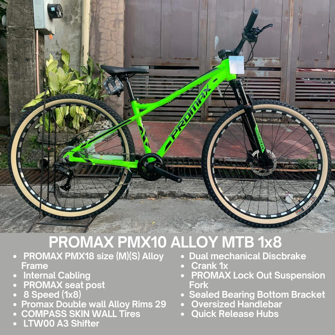PROMAX 1x8 speed MECHANICAL ALLOY MTB 