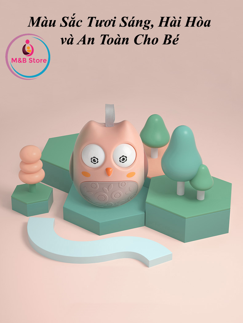 Lật Đật Cú Mèo Dễ Thương - BabyCare