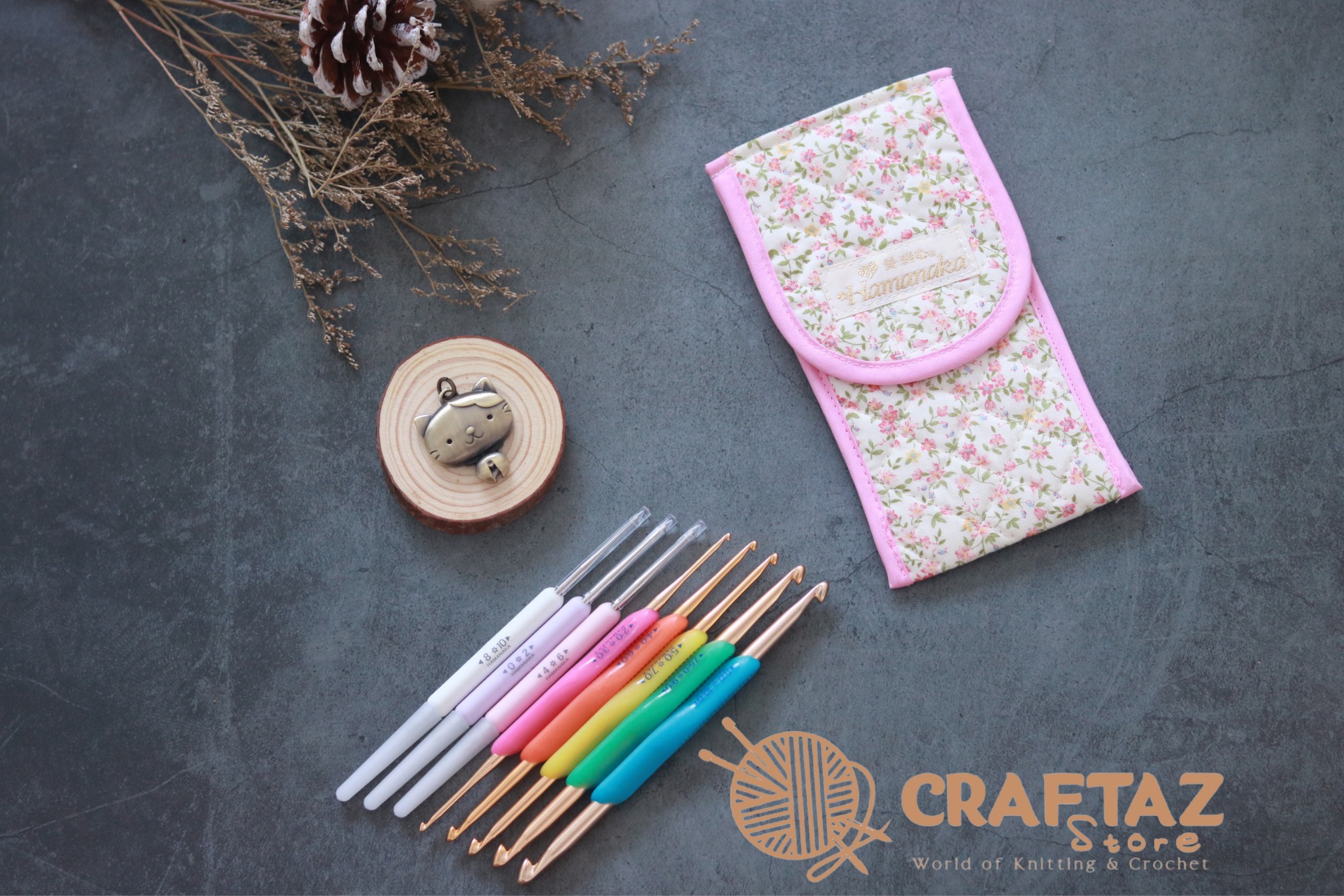 Hamanaka crochet hook set