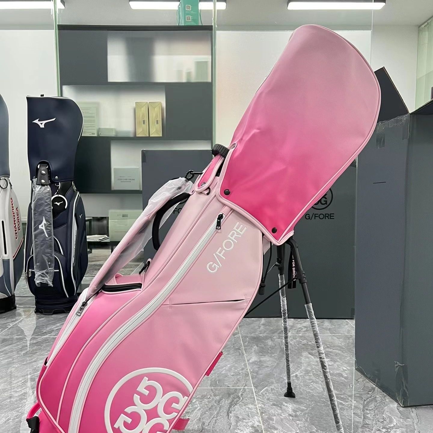 New Titlei Golf Bag Korean Golf Trolley Bag with Wheels Portable Unisex