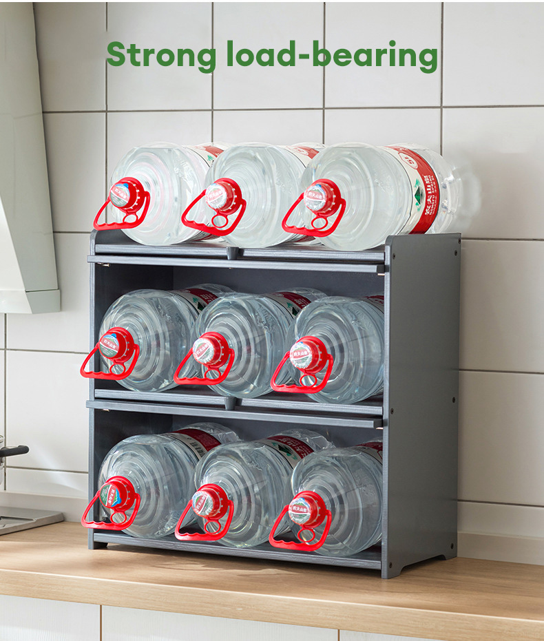 Kitchen shelf, spices, dishes, storage shelves, microwave countertop, multi-layer storage cabinets