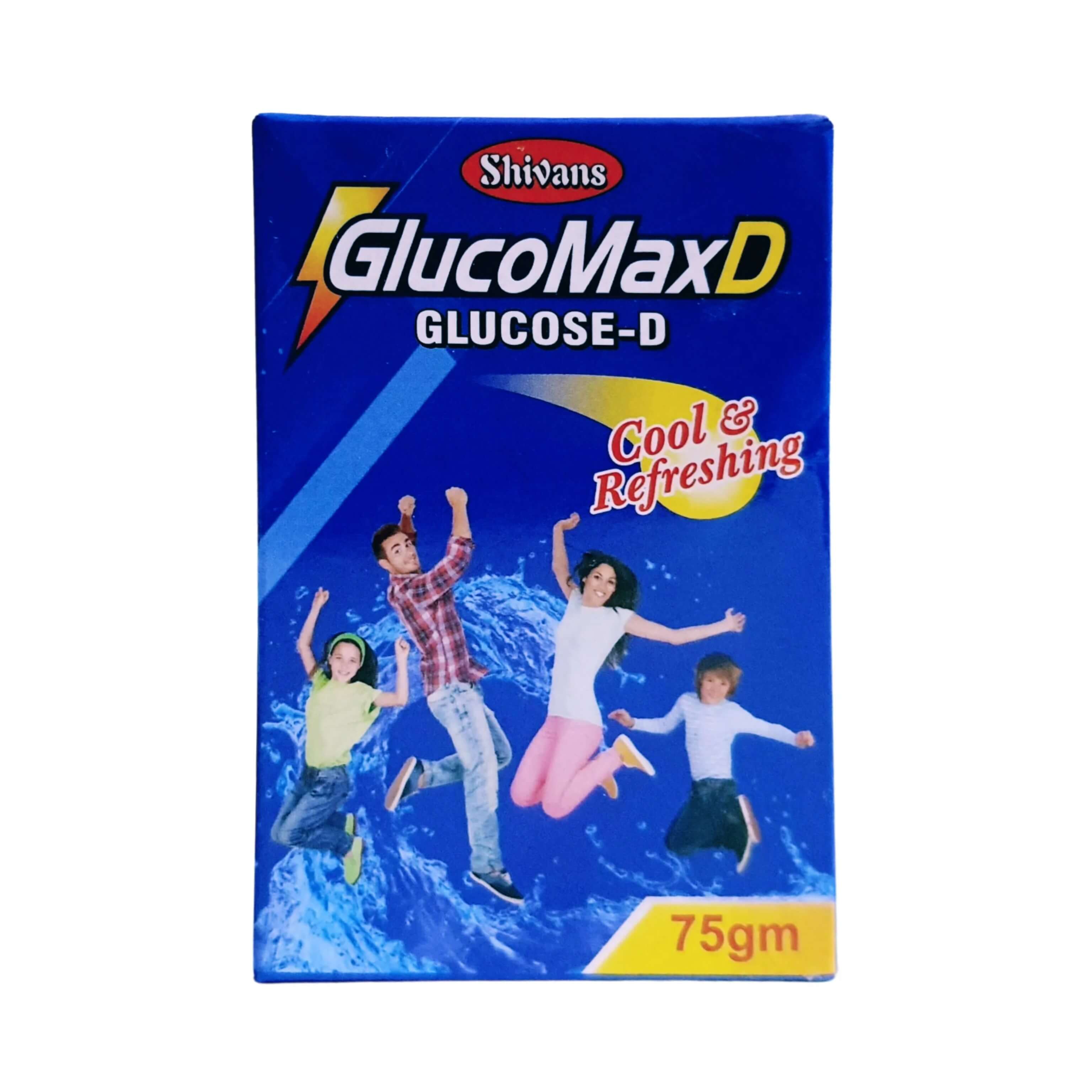 Pack of 20, Glucose Powder 75g | Glucomax Glucose-D. 