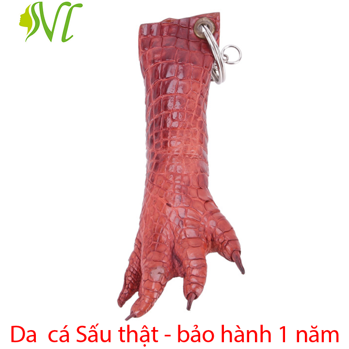 Móc khóa da cá sấu thật 100% (bảo hành 1 năm) - Đẹp Là Vui