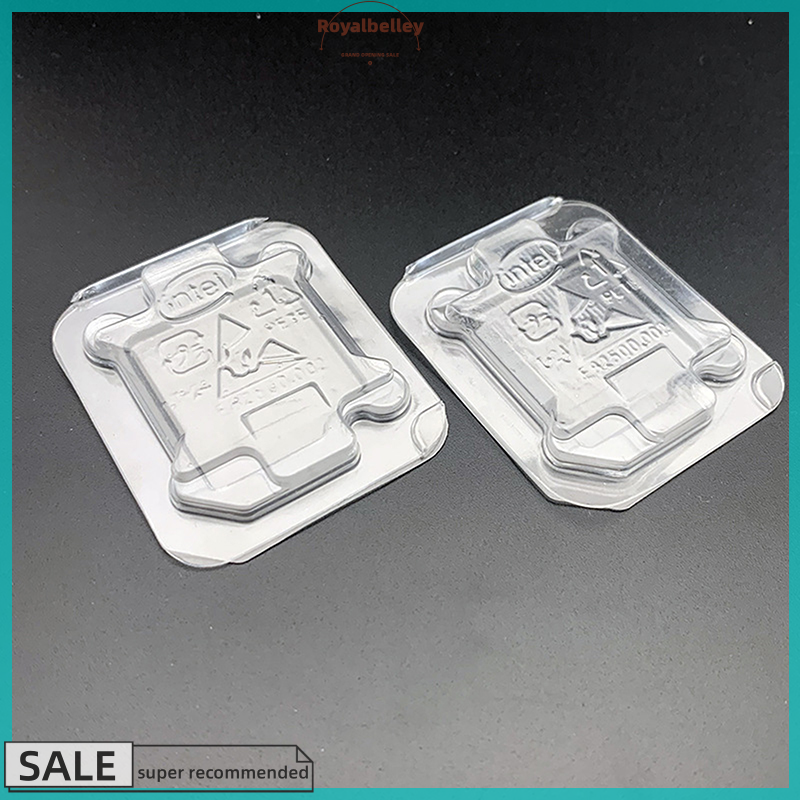 【ROYALBELLEY】 10pcs CPU Clamshell Tray Box AMD Case Holder Protection For AMD AM2 AM3 FM1 FM2