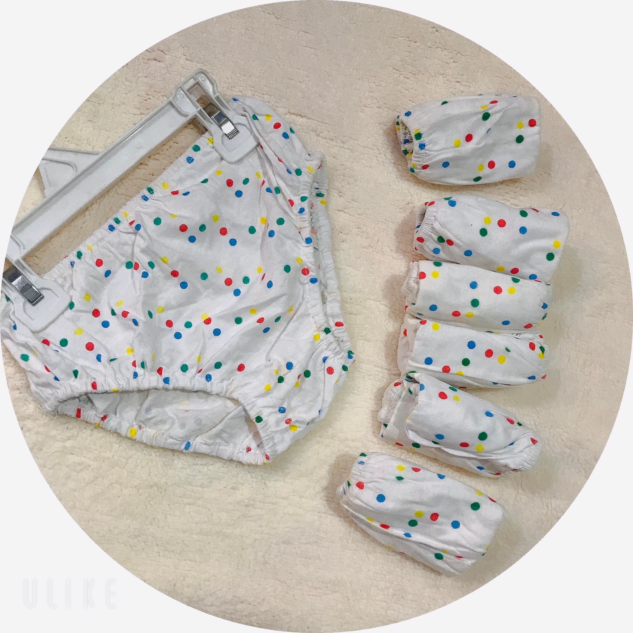 Combo 5 quần chíp bé gái thun 100% cotton ảnh thật