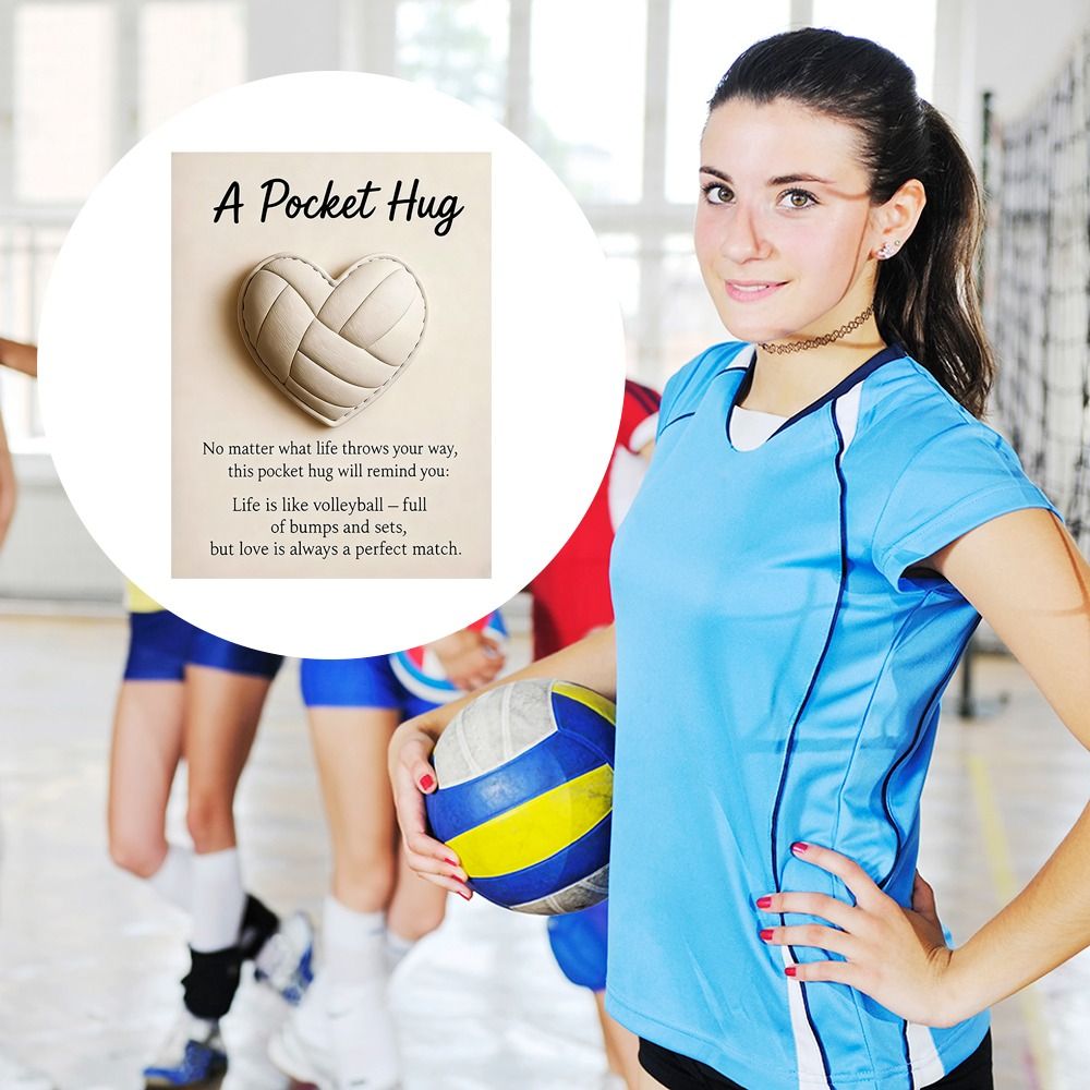 NEW%20Handmade%20Volleyball%20Pocket%20Hug%20Personalized%20Motivational%20Heart-Shaped%20Ornament%20Thoughtful%20Encouragement%20Token%20Gift%20Giving%20-%20Image%207
