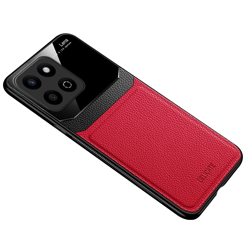 New Phone case Honor X7C Back cover Fashionable Hard Shockproof Back Mirror Film Protective Leather For Honor X7C case.