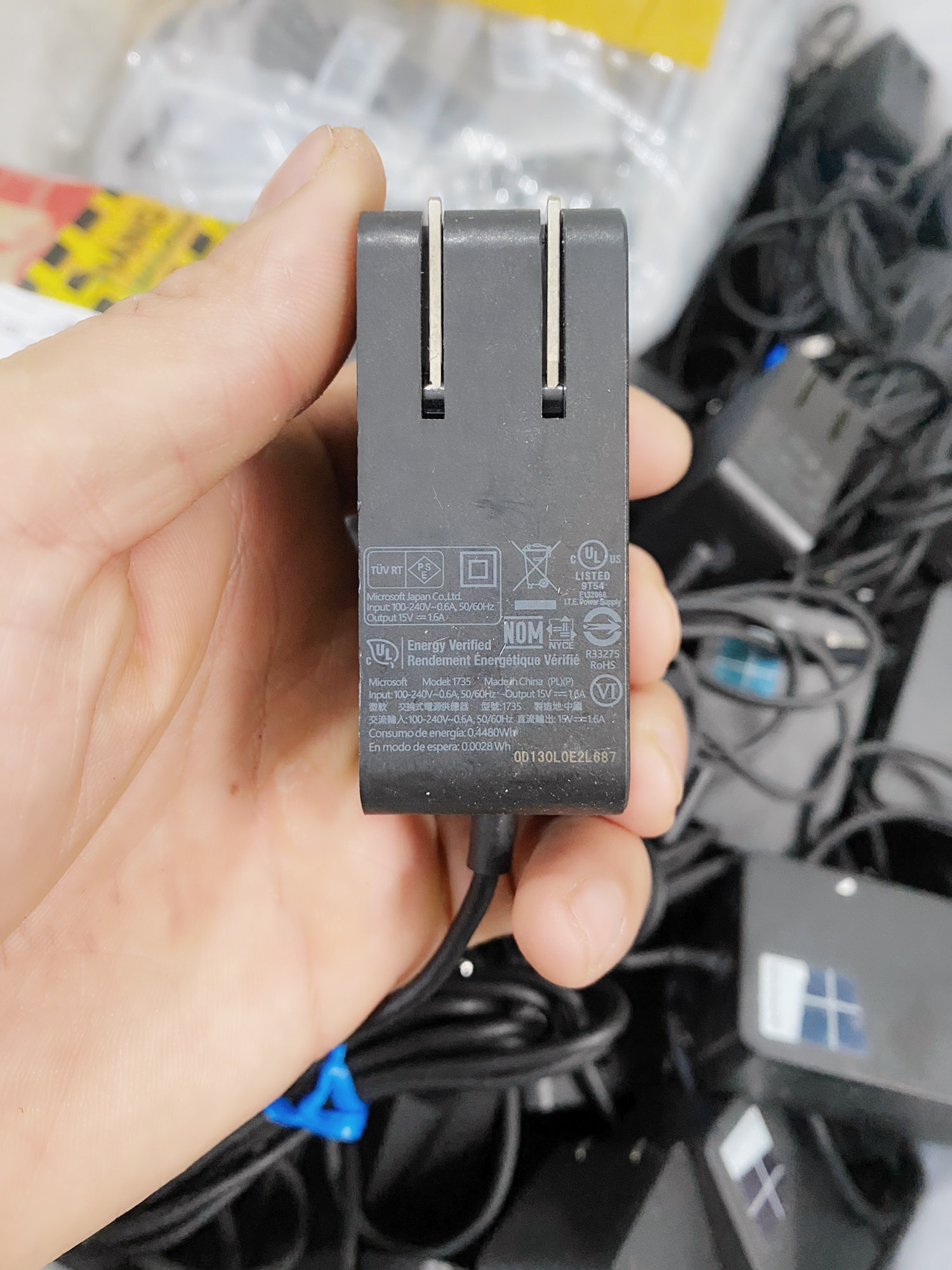 Adapter sạc pin cho Microsoft Surface 2 Rt 1 2 Win 8