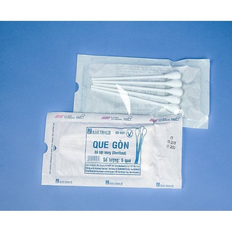 ✅ Que Gòn Đầu Lớn Bảo Thạch (Bịch 5 Que) -VT0158 - Y Tế Vạn Thành