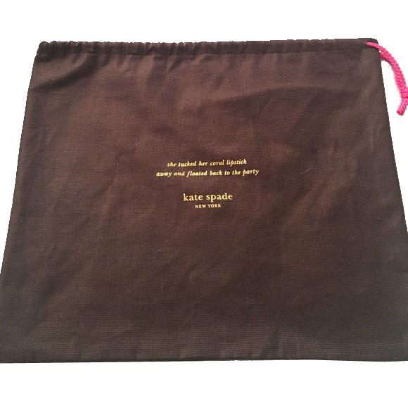 kate spade dust bag