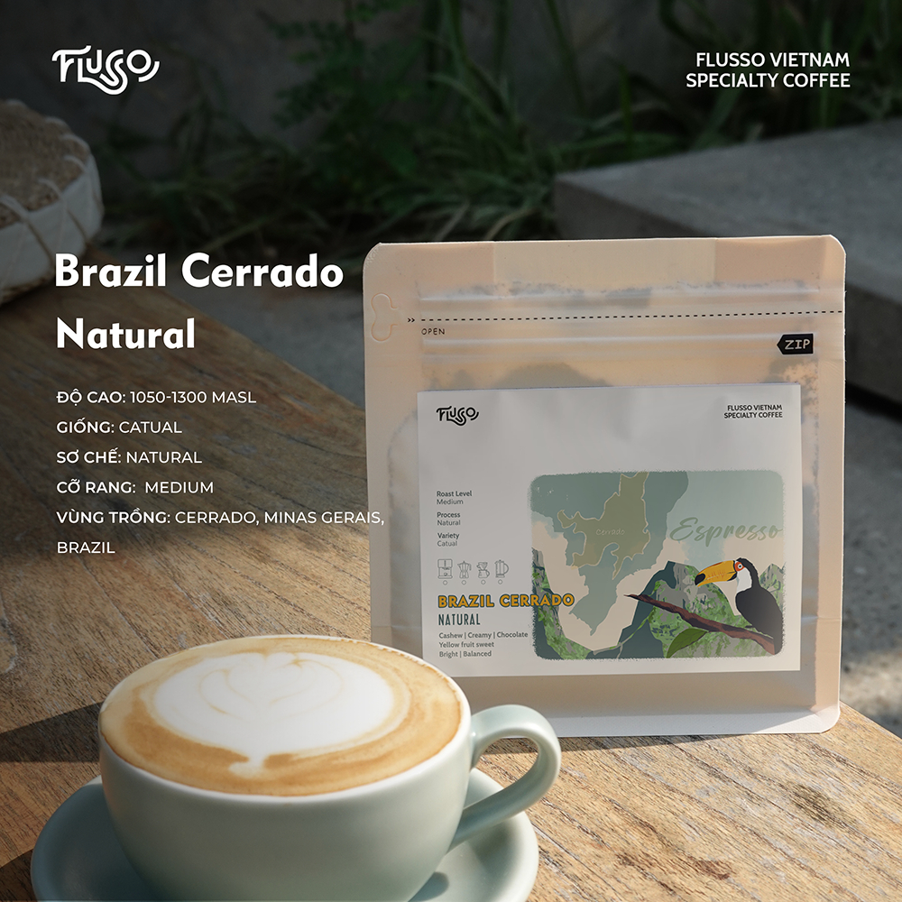 Cà phê Espresso Brazil Cerrado