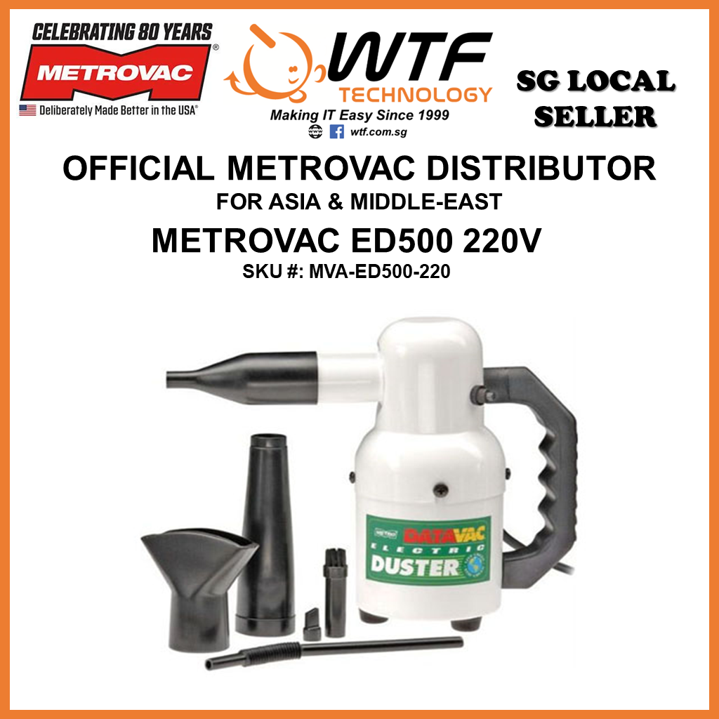 MetroVac® DataVac® ED500 / ED500ESD Electric Duster (Made In U.S.A