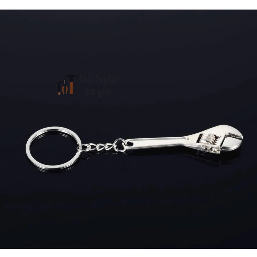 Mỏ lết móc khoá mini inox