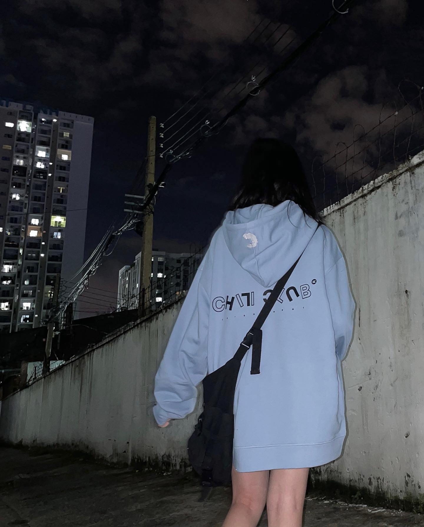 Áo Khoác Hoodie Zip Up CHILICLUB (XANH BIỂN)