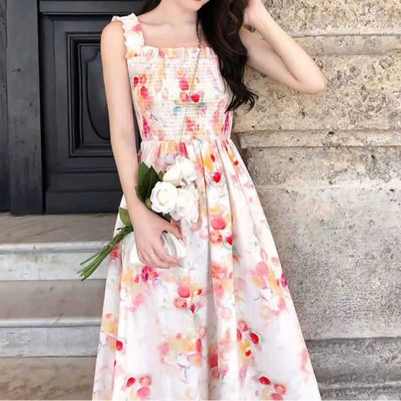 Summer Dress Women's Sleeveless Long Dress