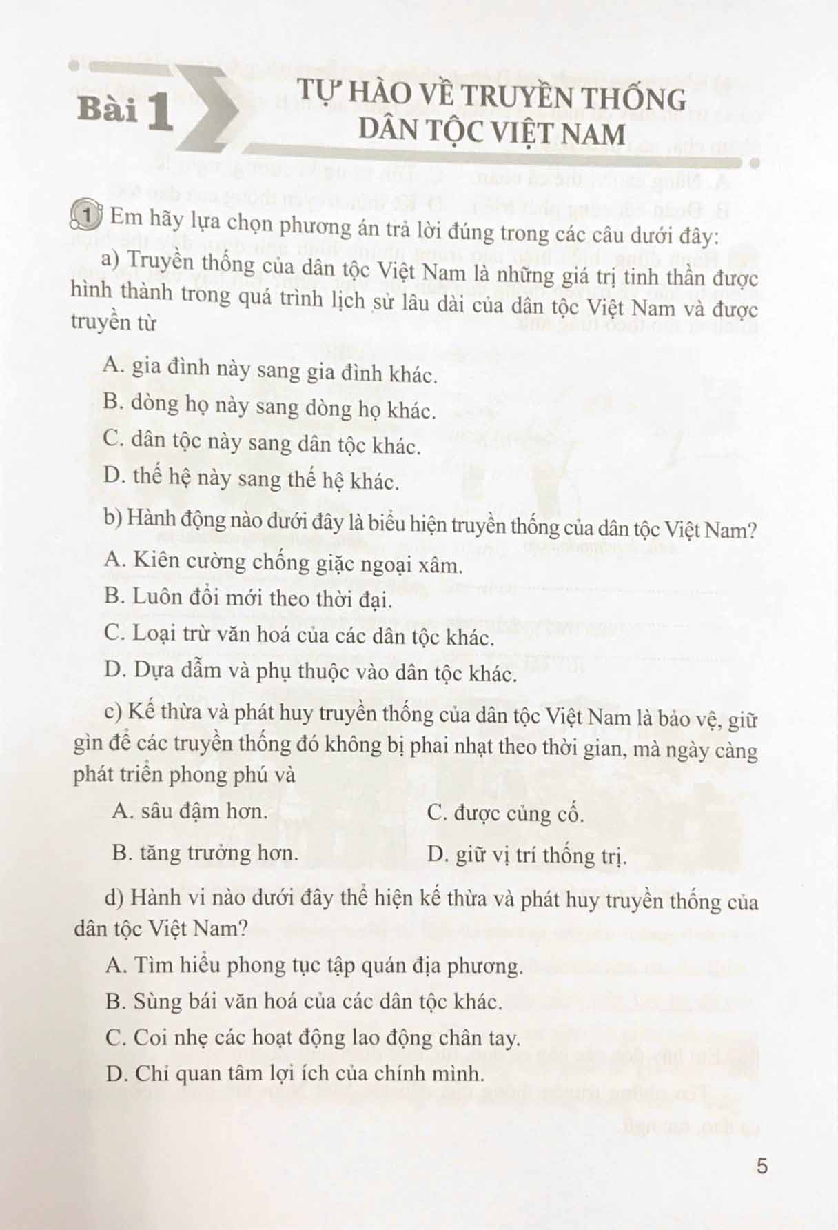 Sách Fahasa - Bài Tập Giáo Dục Công Dân 8 (Cánh Diều) (2023)