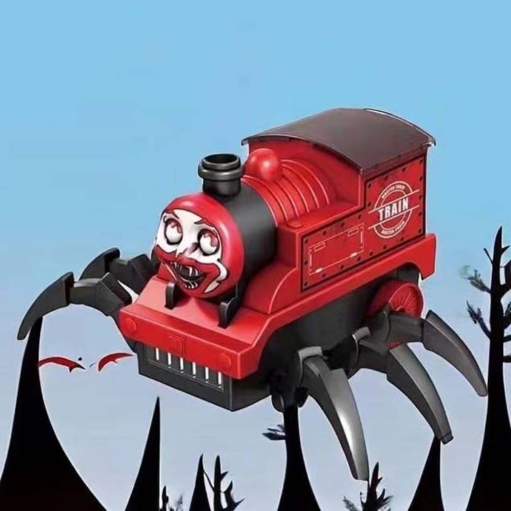 Unique Choo-Choo Charles Spider Train Toy with Music with Light Spider ...