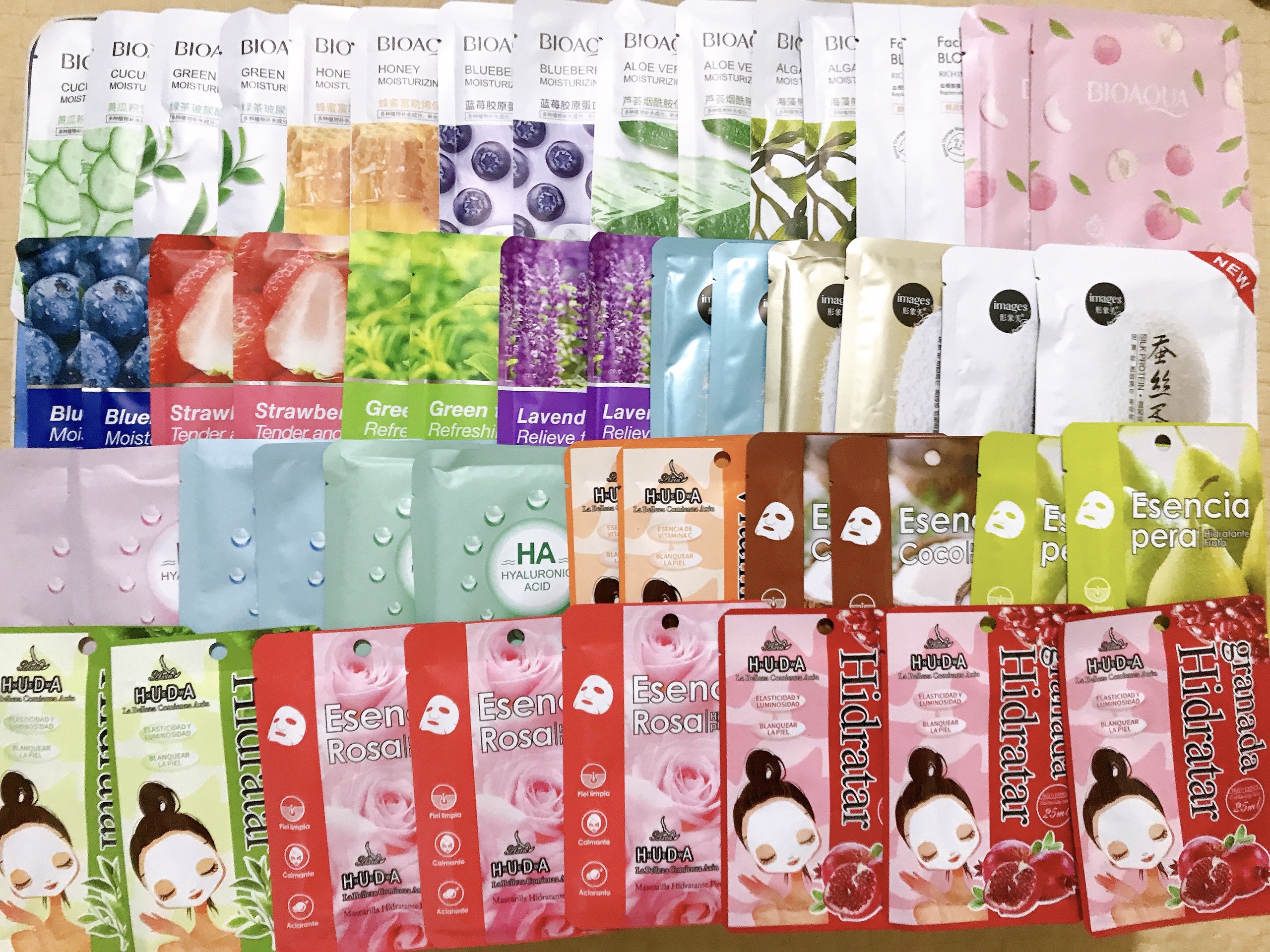 Combo 30 miếng mặt nạ dưỡng da (Mix nhiều mẫu)