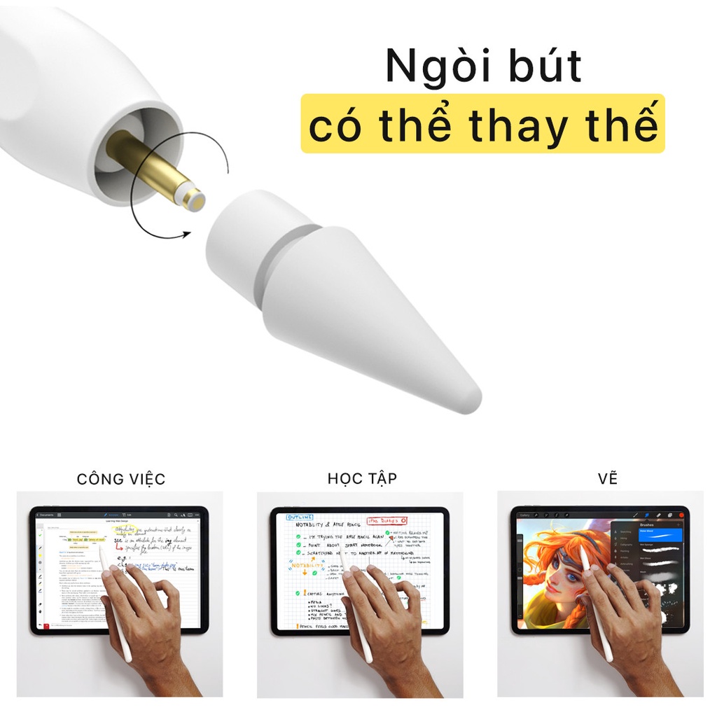 Bút Cảm Ứng Danycase Cho iPad Android iOS Tablet Phone Điện Thoại