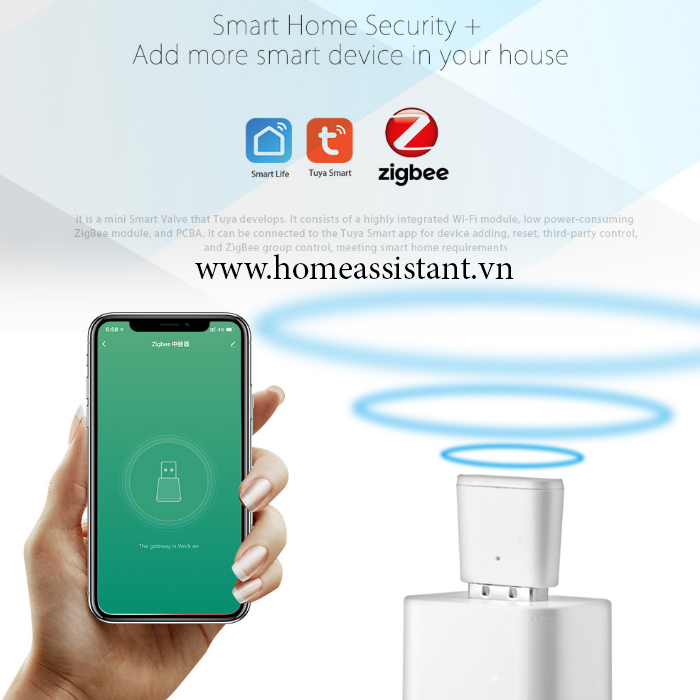 Repeater Amplifier Wave ZigBee Tuya ZKD01 (Support HomeAssistant)