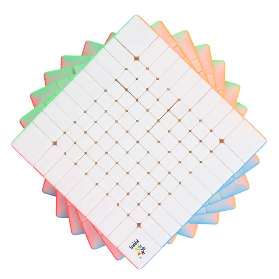 Yuxin little 10x10x10 professtional stickerless 10*10 cube speed puzzle 10x10 cube educational toys 105mm cubo