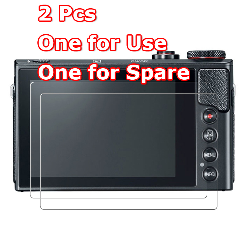 2%20Pcs/Lot%20For%20Canon%20PowerShot%20G9%20G7%20G5%20G1%20X%20G9X%20G7X%20G5X%20G1X%20Mark%20II%20III%20Tempered%20Glass%20Screen%20Protector%20Protective%20Film%20Guard%20-%20Image%205