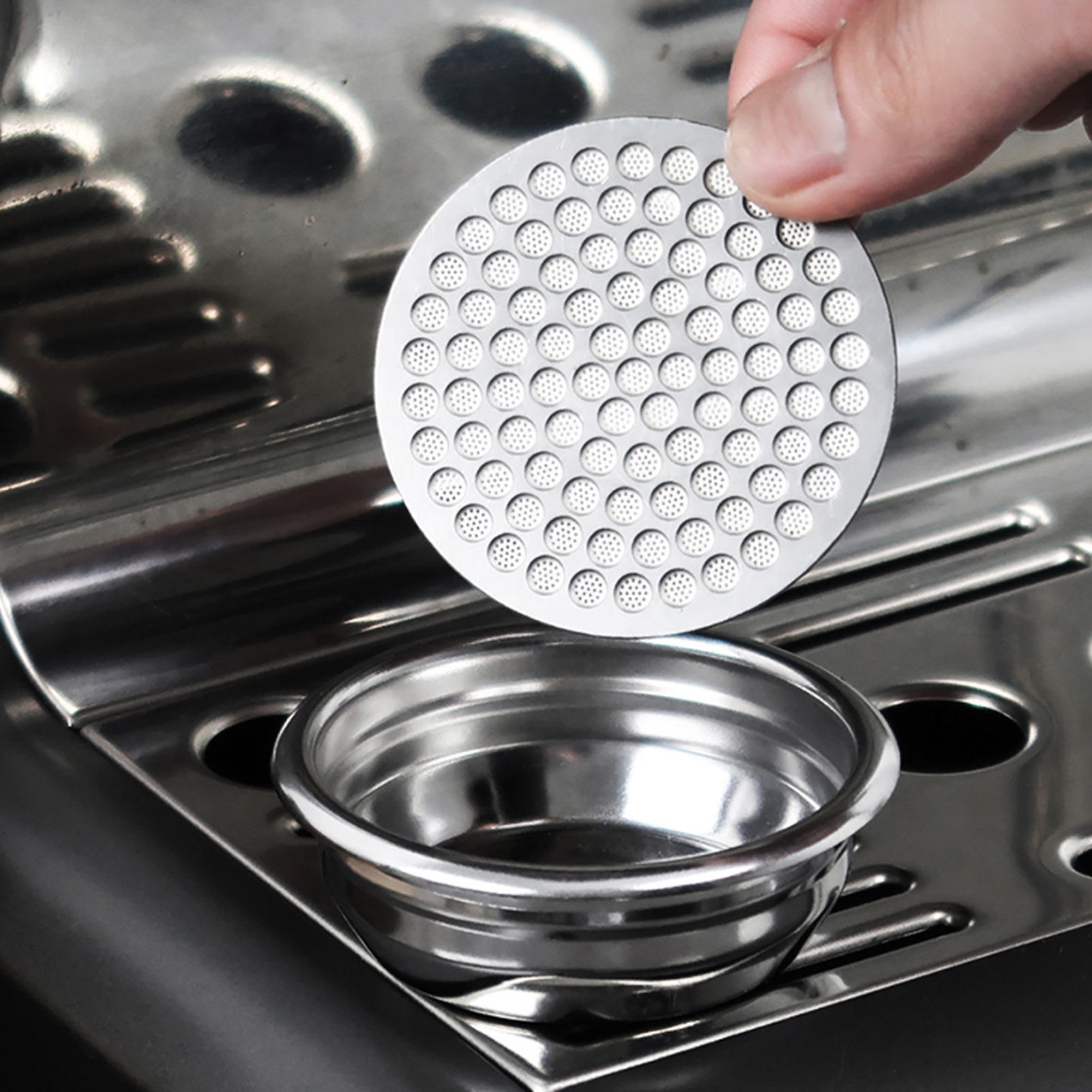 Greenbox cà phê màng lọc mắt lưới inox lọc thép không gỉ phin cà phê màng lọc tái sử dụng bền thay thế cho cà phê hoàn hảo chịu nhiệt siêu lưới mỏng