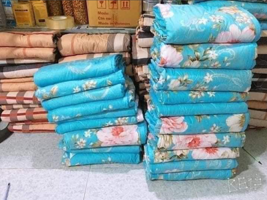 CHĂN HÈ EVERON - Chăn hoa, chăn kẻ ô vuông ( Chất đẹp)