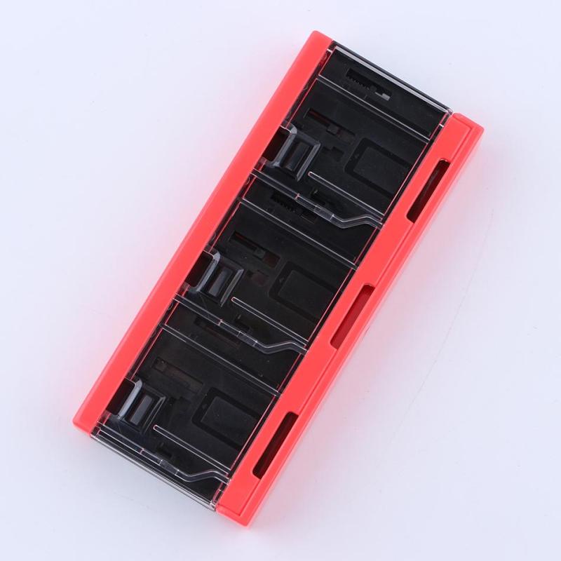 Push Game Card Case for Nintendo Switch & Switch Oled / Lite Game Card, with 6 Game Card Slots NS Cartridge