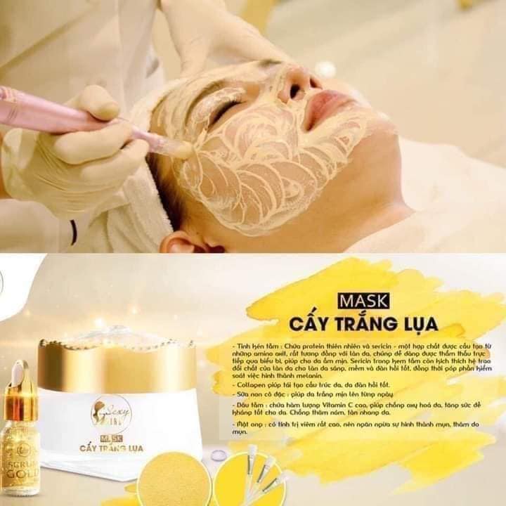 CẤY TRẮNG LỤA NANO COLLAGEN - SPA TẠI NHÀ
