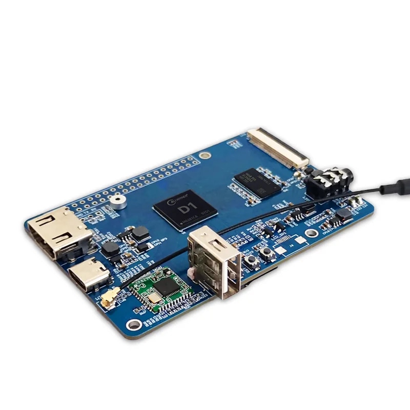 【Bestselling Product】 Lcpi Allwinner D1 Development Board 64-Bit Risc-V Linux Sbc Support Tina Debian System