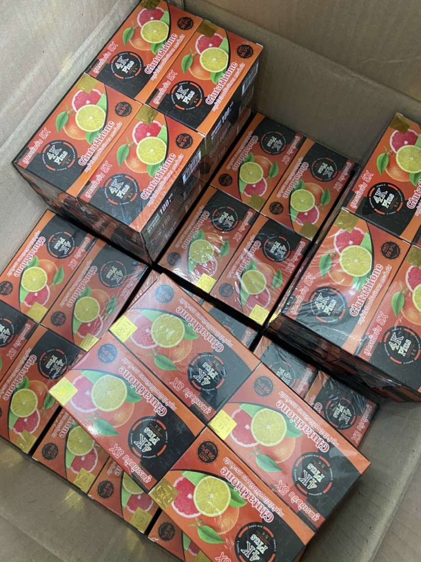 Xà phòng 4K Plus 5X Glutathione Thái Lan