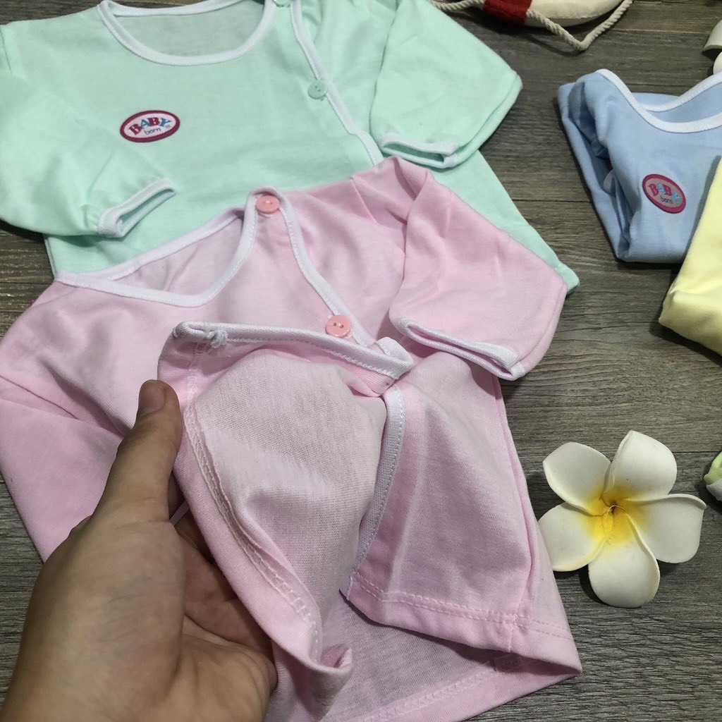 áo sơ sinh baby boom 100%cotton