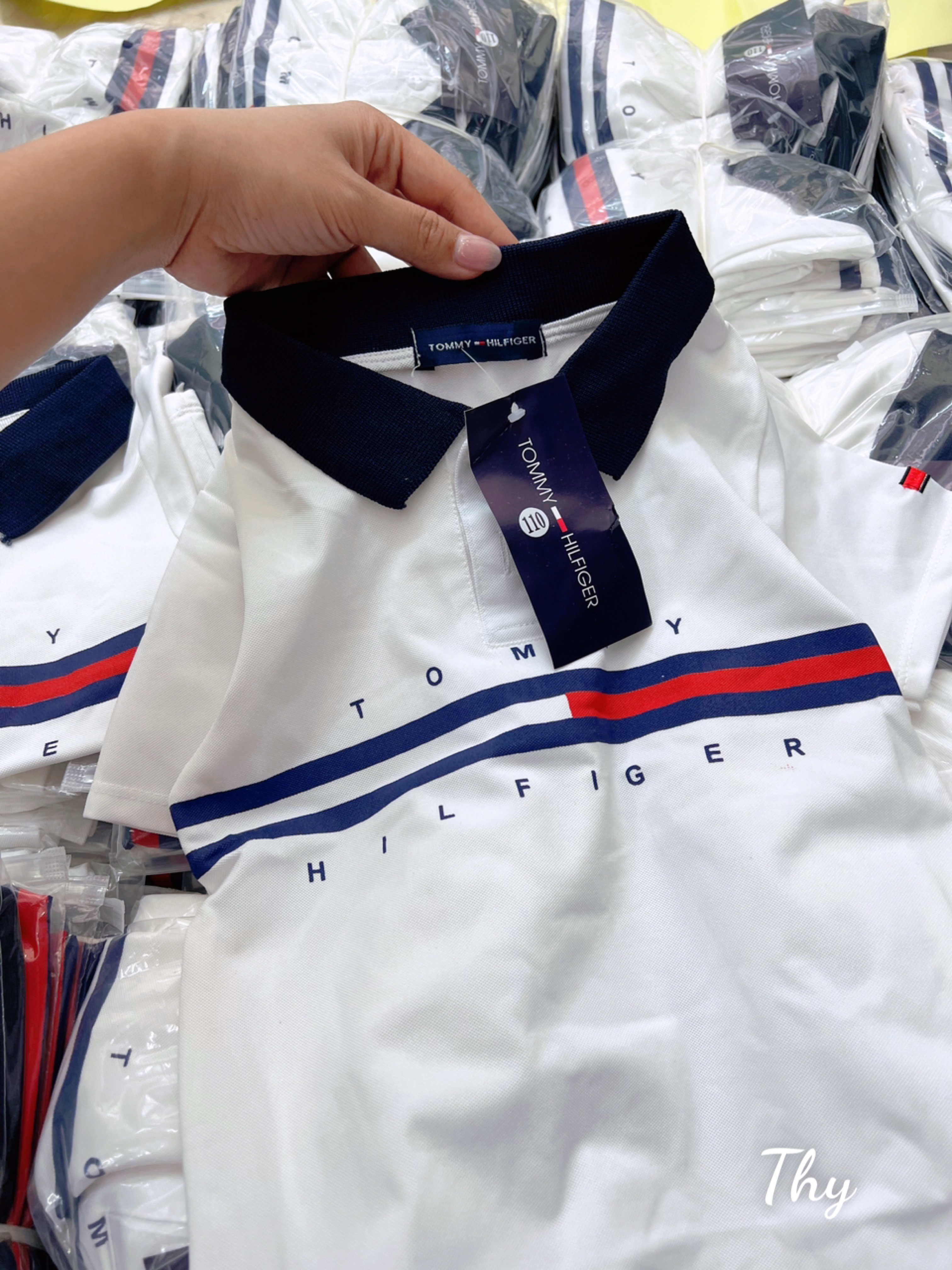 ÁO CHO BÉ KIỂU POLO TOMMY CHẤT THOÁNG MÁT