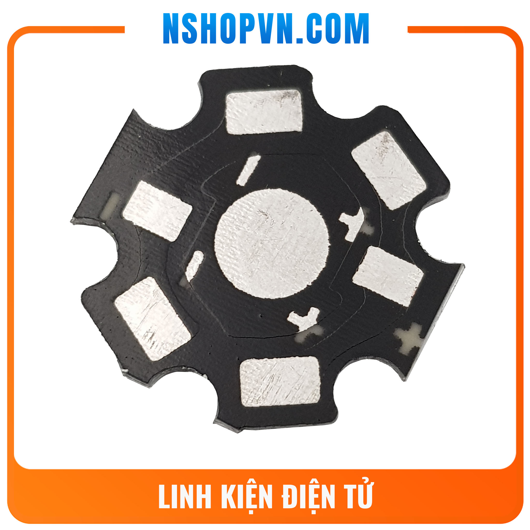 Combo 10 nhôm tản nhiệt led 1w/3w