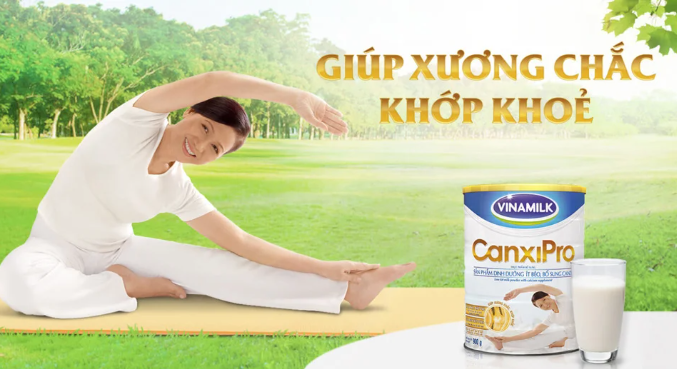 [Date 9.2025] Sữa Bột Vinamilk Canxi Pro Lon 900g
