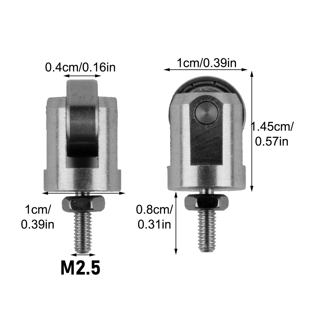 Comforhome Sturdy Stainless Steel Dial Indicator Non Return Nuts for Smooth Adjustments
