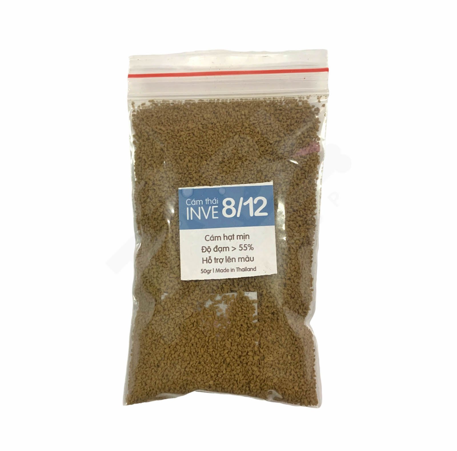 50g Thức Ăn Cá Cám Thái Inve 8/12 (0.8-1.2mm) Cho Cá Beta Guppy Vàng...