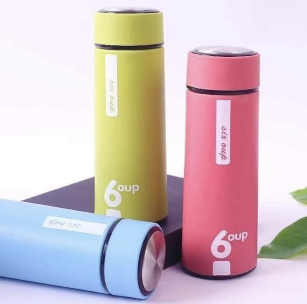 [XẢ HÀNG] BÌNH NƯỚC BoLi 6Oup Lõi Thủy Tinh 450ml