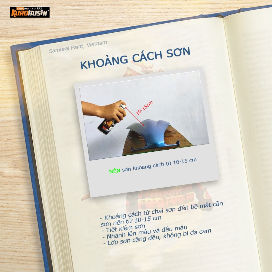 Sơn Xịt Samurai Màu Xanh Lục Quân 146