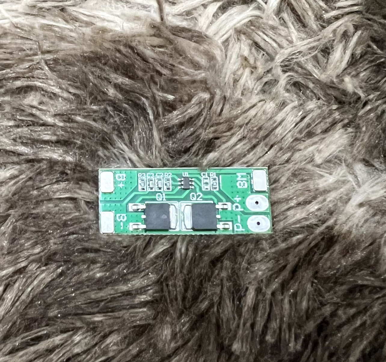 Mạch 2s 3.2v bảo vệ pin lithium lifepo4.