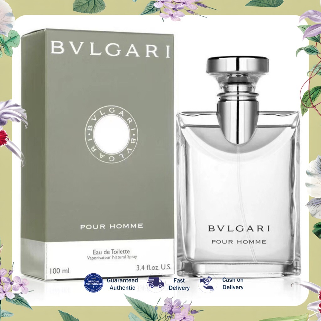 BVLGARI POUR HOMME edt 100ml + 30ml 2点 Bvlgari Pour Homme EDT perfume 100ml Men's perfume Bulgari perfume