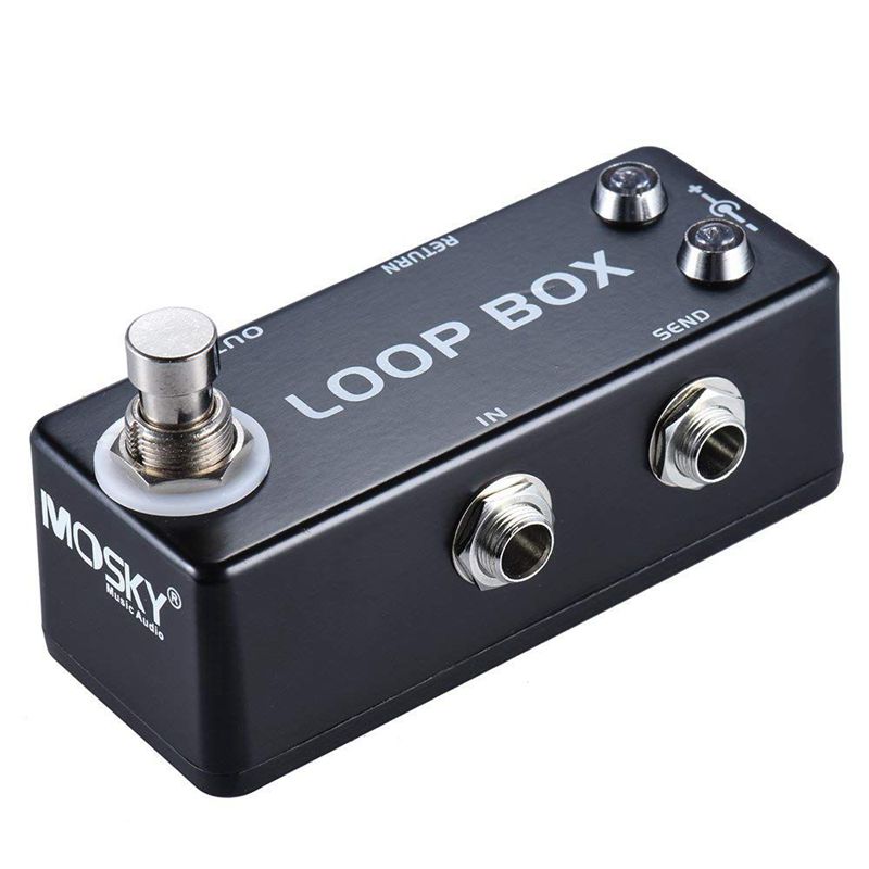 Mini Guitar Effect Pedal Loop Box Switcher Channel Selection True Bypass