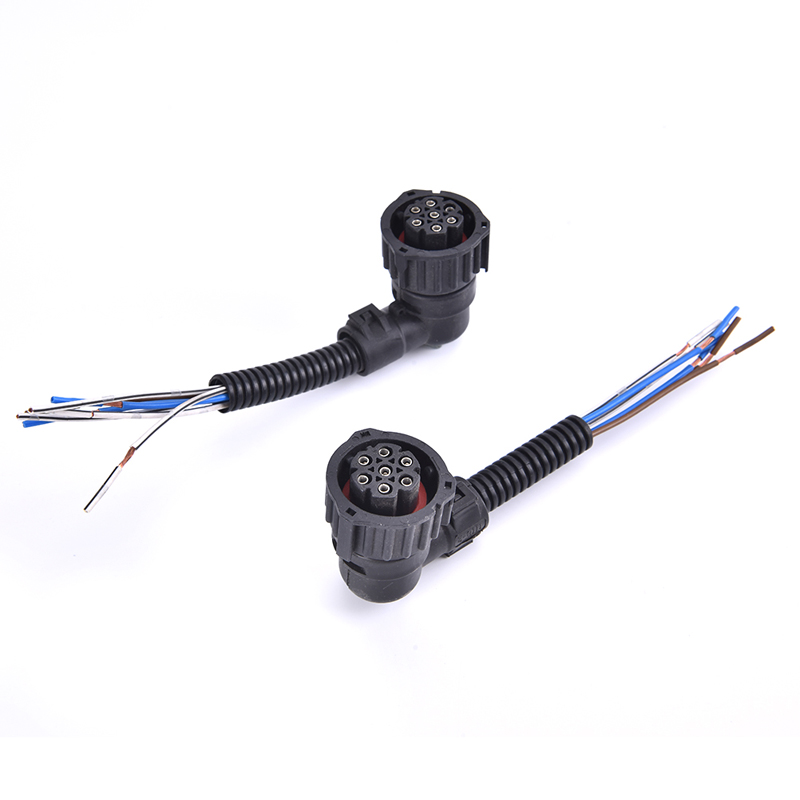 Pin Car Plug Socket Truck For Tail Light Connector Wire 7-Hole J6 Socket ZHIXING. 