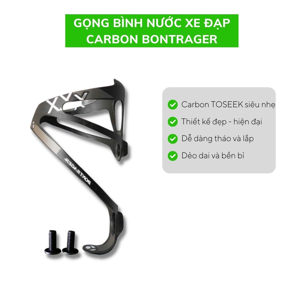 Gọng bình nước xe đạp CARBON BONTRAGER