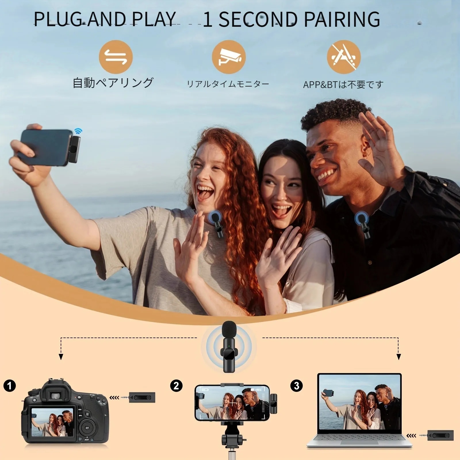 🎙️Cod + Bản gốc + Hàng sẵn có🎙️Lavalier Microphone K9 phát sóng trực tiếp cho Iphone phát trực tiếp cho điện thoại Android micro cài ve áo không dây cho 3.5mm 1in1 hoặc 2in1