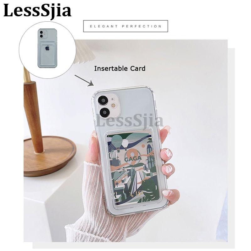 Phone cover OnePlus 13 Back case Classic Silicone Soft Transparent with Card Slot Shockproof For OnePlus 13 Phone cases.