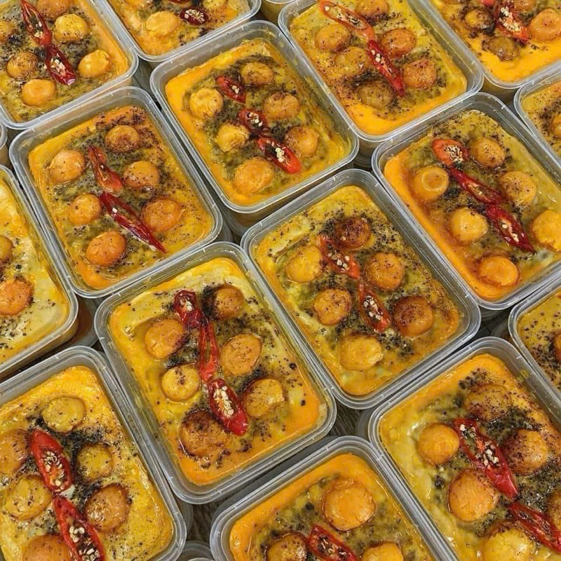 MẮM CHƯNG TRỨNG MUỐI hộp 450g (giao tphcm)
