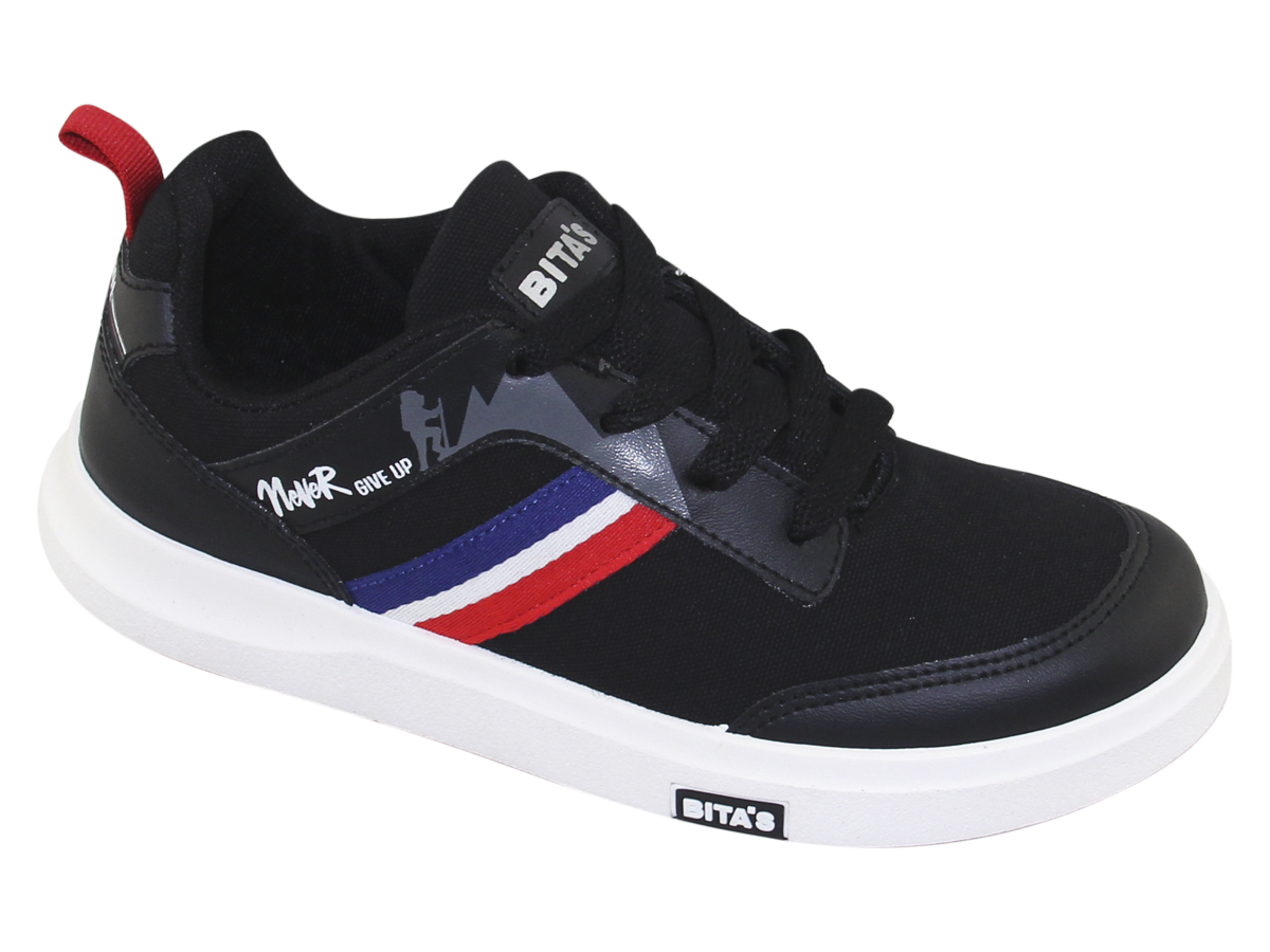 Giày thể thao bé trai Bita's GVBT.79 ( Đen + Navy + Xám)