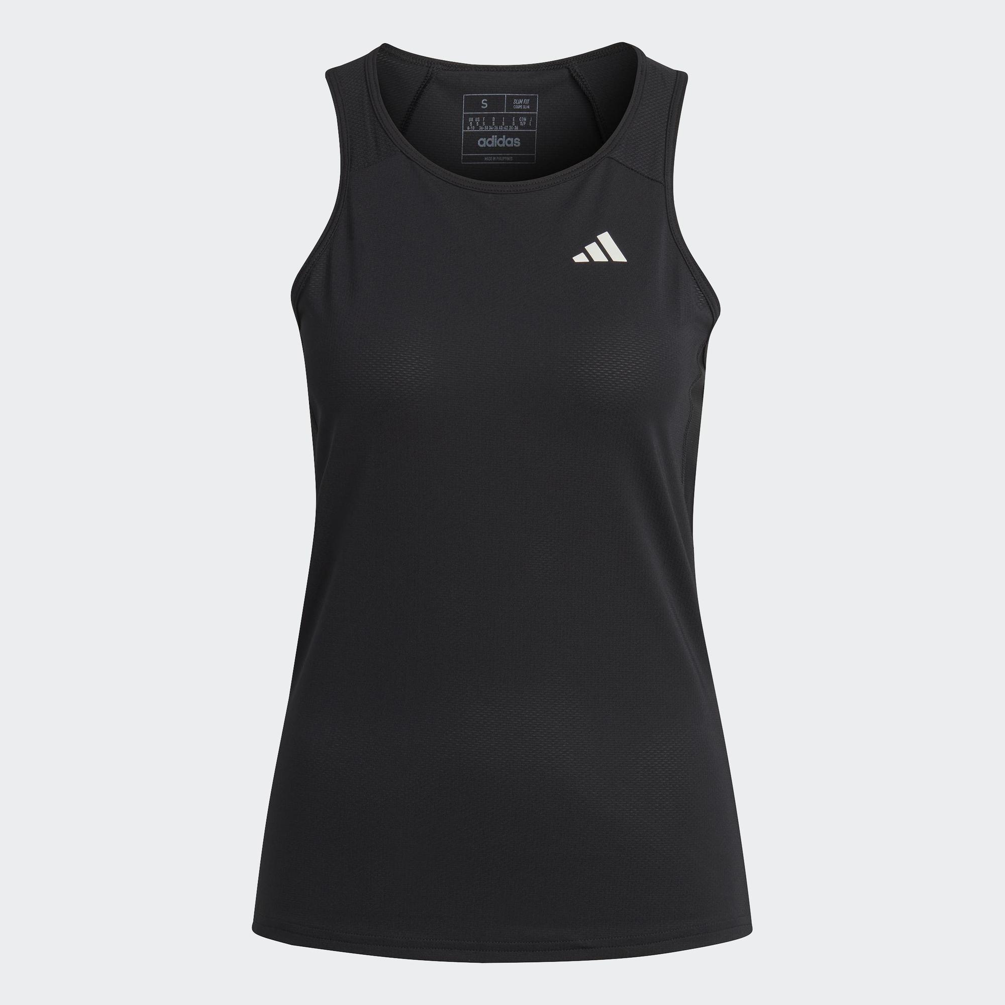 Adidas chạy áo tank top chạy bộ own the run nữ đen hr9988
